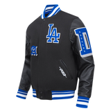 PRO STANDARD LOS ANGELES DODGERS JACKET - LLD6314672 - BLACK/WHITE/BLUE