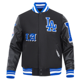 PRO STANDARD LOS ANGELES DODGERS JACKET - LLD6314672 - BLACK/WHITE/BLUE