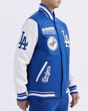 PRO STANDARED LA DODGERS VARSITY JACKET - LLD6314722 - ROYAL