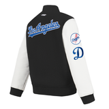 KIDS PRO STANDARD VARSITY JACKET LA DODGERS - BLACK
