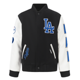 KIDS PRO STANDARD VARSITY JACKET LA DODGERS - BLACK