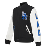KIDS PRO STANDARD VARSITY JACKET LA DODGERS - BLACK