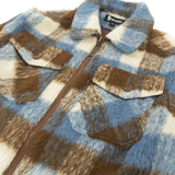 B&T MAKOBI GABANA SHIRT JACKET - M1048B - BROWN