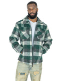 B&T MAKOBI GABANA SHIRT JACKET - M1048B - GREEN