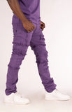 MAKOBI BERGAMO JEANS - MT1912 - PURPLE