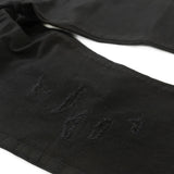 B&T MAKOBI PESCARA DENIM JEANS - M1988B - JET BLACK