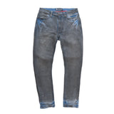 MAKOBI "AVENIDA GREASED" DENIM JEANS - M1991 - GREASE WASH