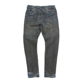MAKOBI "AVENIDA GREASED" DENIM JEANS - M1991 - GREASE WASH