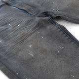 MAKOBI "AVENIDA GREASED" DENIM JEANS - M1991 - GREASE WASH