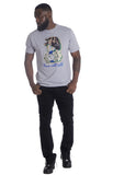 B&T MAKOBI "TIME WILL TELL" T-SHIRT -M329 - GREY