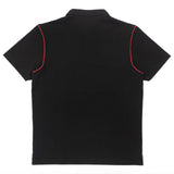 MAKOBI RICCI CORE POLO TEE - M344 - BLACK/RED