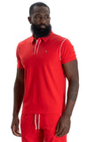 (B&T) MAKOBI RICCI CORE POLO TEE - M344 - RED