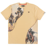 B&T MAKOBI "FERDONI" T-SHIRT - M374B - KHAKI