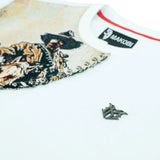MAKOBI "FERDONI" T-SHIRT - M374 - WHITE