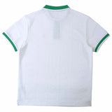 (B&T) MAKOBI "BELLAGIO KNIT" POLO TEE - M384B - WHITE/GREEN