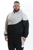 B&T MAKOBI BIANCHI JACQUARD HOODIE - M4332B - BLACK