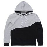 B&T MAKOBI BIANCHI JACQUARD HOODIE - M4332B - BLACK