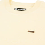 MAKOBI BIANCO CREWNICK SHIRT - M4412 - NATURAL