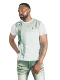 B&T MAKOBI "LORENZO" T-SHIRT - M455 - GREEN
