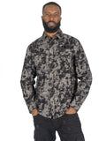 B&T MAKOBI BERTELI ACID PLAID SHIRT - M837 - BLACK