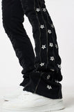 WAIMEA STACKED JEANS - M8452D - BLACK