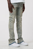 BY WAIMEA STONE STACKED JEANS - M8521D - ANTIQUE BLUE