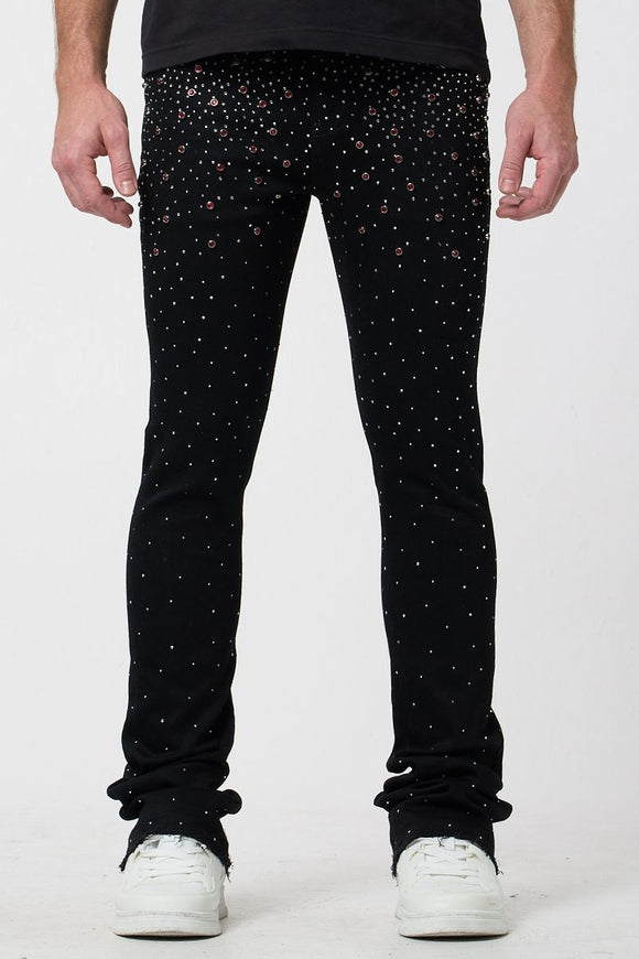 WAIMEA STACKED JEANS - M8533DJD - BLACK