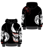 DEKRYPTIC MARVEL HOODIE - HDM8043VEN - BLACK