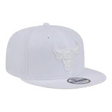 NEW ERA SNAPBACK 9FIFTY - CHICAGO BULLS - WHITE