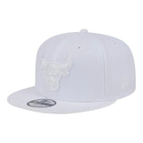NEW ERA SNAPBACK 9FIFTY - CHICAGO BULLS - WHITE