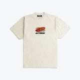 OUTRANK "ATHLETIC DEP." ULTRA HEAVYWEIGHT T-SHIRT - OR3880PR - CREAM