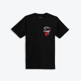 OUTRANK "NEVER BIT THE HAND THAT FED YOU" T-SHIRT - OR3881T - BLACK