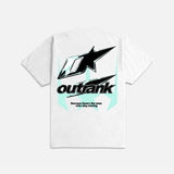 OUTRANK "STAY MOVING ULTRA HEAVYWEIGHT" T-SHIRT - OR4022PR -  WHITE PR