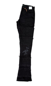 ARKETYPE STACKED JEANS - P521 - JET BLACK