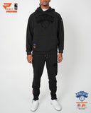 PROTEGE  NEW YORK KNICKS ECO-POLY FLEECE HOODIE - PE-KT-302SET - BLACK