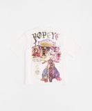 REASON BRAND POPEYE T-SHIRT - POS6TM-302 - WHITE