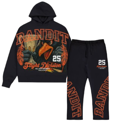 ROKU STUDIO FLIGHT DIVISION FLEECE SET- RK5481794SET - BLACK