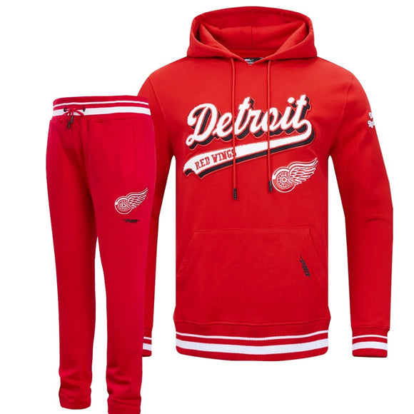 PRO STANDRED NHL DETROIT RED WINGS FLEECE SET - HDR567489SET - RED