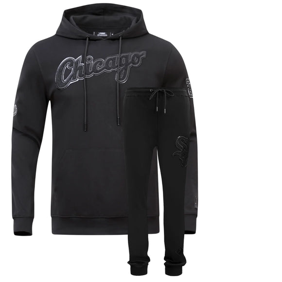 PRO STANDRED MLB CHICAGO WHITE SOX FLEECE SET - LCW532542SET - BLACK