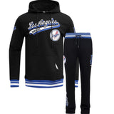 PRO STANDARD LA DODGERS FLEECE SET - LLD5314463SET - BLACK / ROYAL