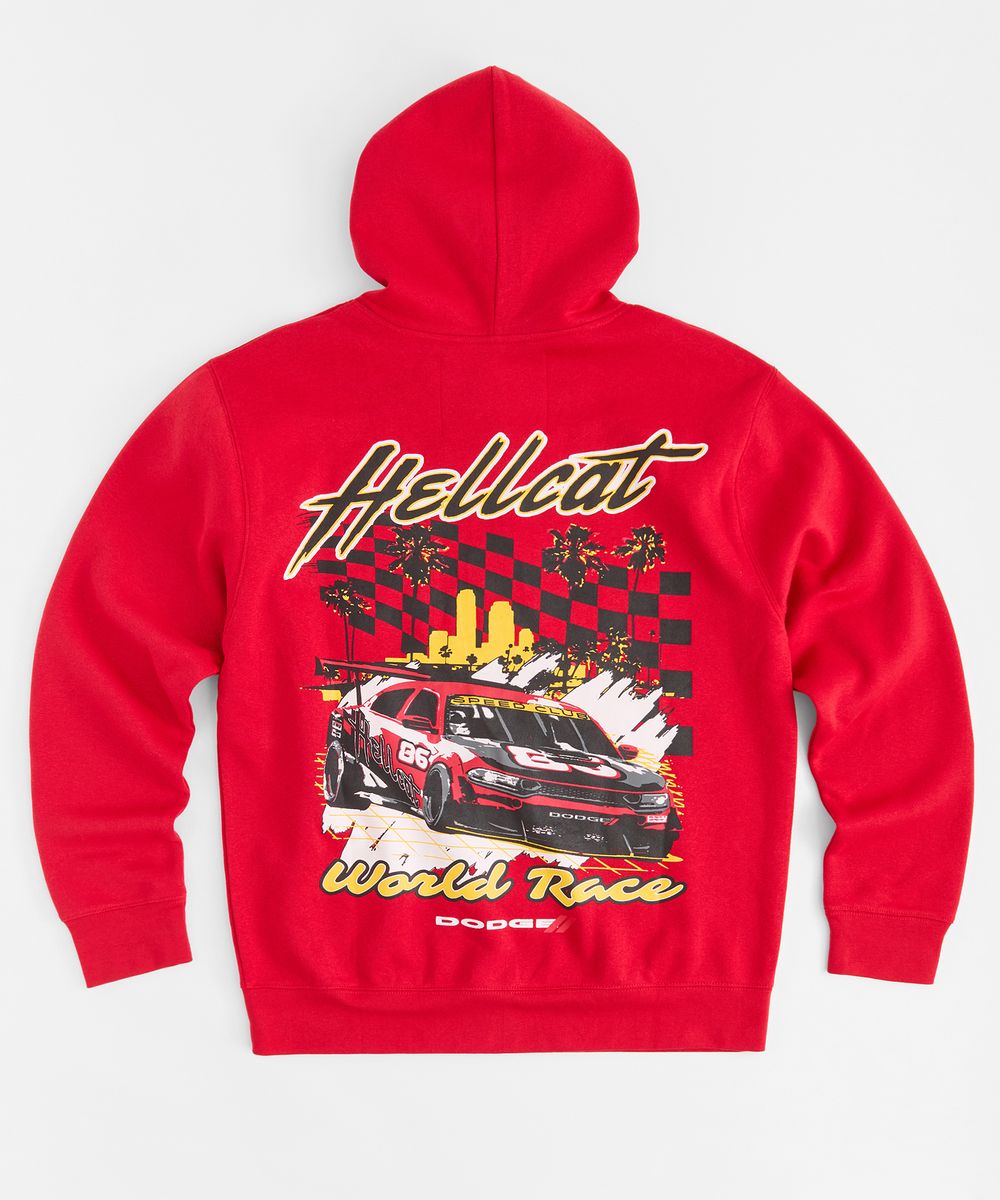 REASON DODGE HELLCAT SWEATSUIT - RE5-017SET - RED – King City Fashion