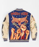 REASON BORN FREE VARSITY JACKET - RER5-001 - NAVE