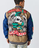 REASON PAPER VARSITY JACKET - RER5-006 - KHAKI