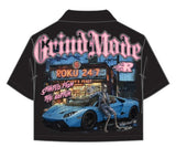 ROKU STUDIO GRIND MODE TWILL WOVEN SHIRT - RK1481959 - BLACK