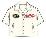 ROKU STUDIO PULL UP IN POWER TWILL WOVEN TEE - RK1481969 - EGGSHELL