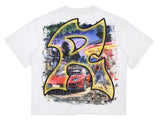 ROKU STUDIO PULL UP IN POWER BOXY TEE - RK1481970 - WHITE