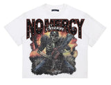 ROKU STUDIO NO MERCY SEASON BOXY TEE - RK1481976 - WHITE