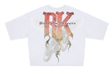 ROKU STUDIO RULE THE STREET BOXY TEE - RK1482016 - WHITE
