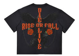 ROKU STUDIO RISE BOXY TEE - RK1482034 - BLACK