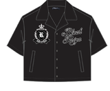 ROKU STUDIO - BLACK REIGN WOVEN SHIRT -RK1482112 - BLACK